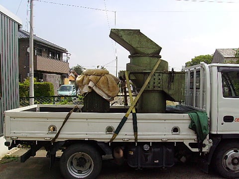 ペットボトル破砕機